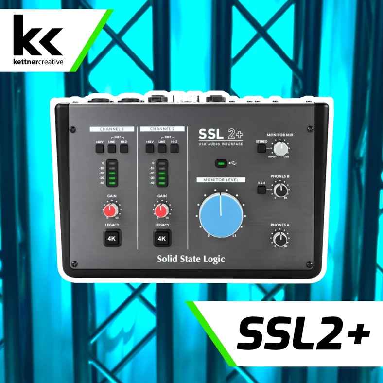 Solid State Logic SSL2 4k Mode Demo